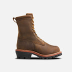 Red Wing LoggerMax Men's 9-inch Insulated, Waterproof Safety Toe Logger Boot