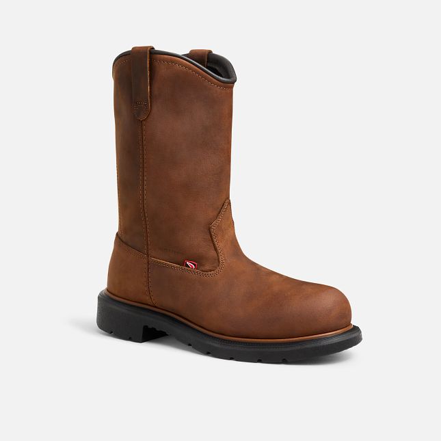 Red Wing DynaForce® Men's 11-inch Waterproof Safety Toe Pull-On Boot