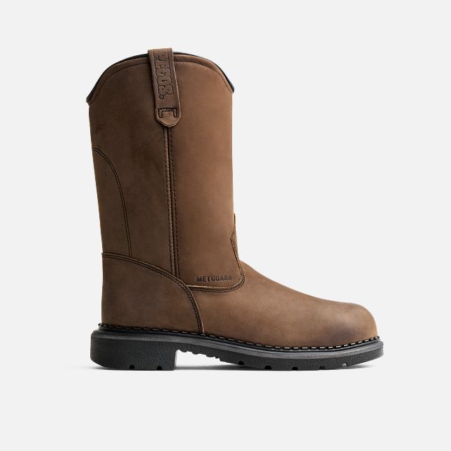 Red Wing SuperSole® Men's 11-inch Waterproof Safety Toe Metguard Pull-On Boot