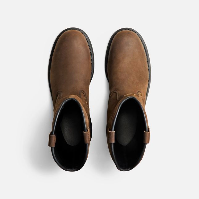 Red Wing SuperSole® Men's 11-inch Waterproof Safety Toe Metguard Pull-On Boot