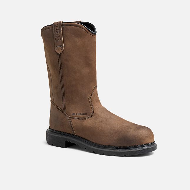 Red Wing SuperSole® Men's 11-inch Waterproof Safety Toe Metguard Pull-On Boot