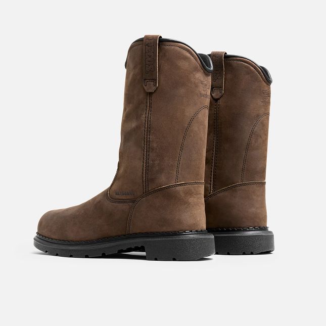 Red Wing SuperSole® Men's 11-inch Waterproof Safety Toe Metguard Pull-On Boot