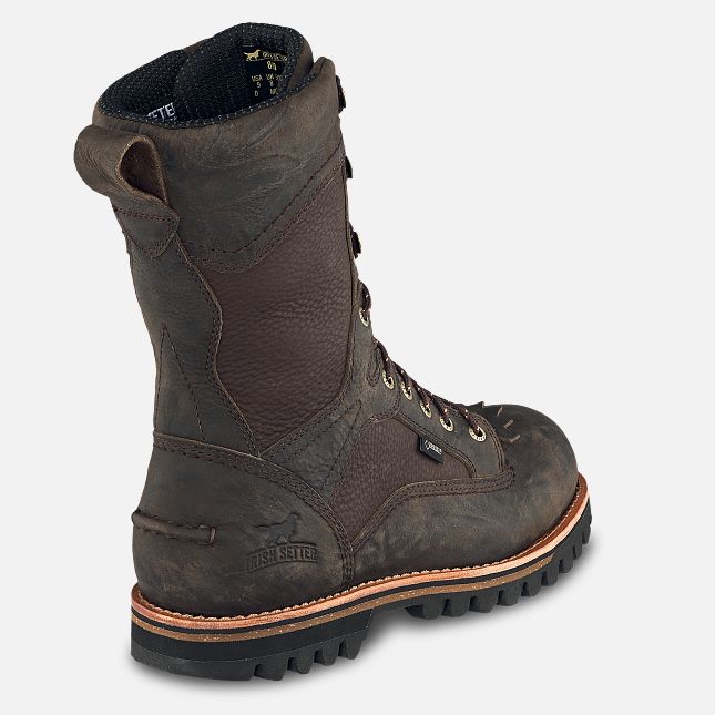 Irish Setter Elk Tracker Men's 12-inch Waterproof Leather and Insulated Boot