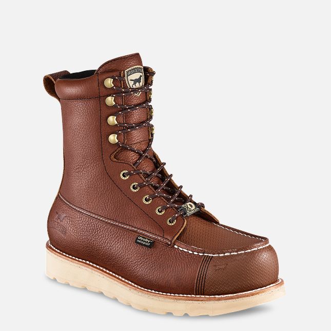 Irish Setter Wingshooter XD Men's 8-inch Waterproof Leather Safety Toe Boot