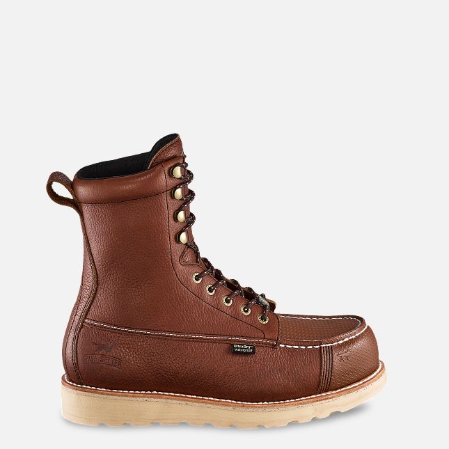 Irish Setter Wingshooter XD Men's 8-inch Waterproof Leather Safety Toe Boot