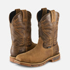 Irish Setter Marshall Men's 11-inch Waterproof Leather Safety Toe Pull-On Boot