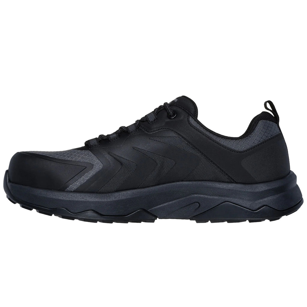 Men's Skechers Speed-Flex Trekker Black Safety Toe Metal Free Work Shoes