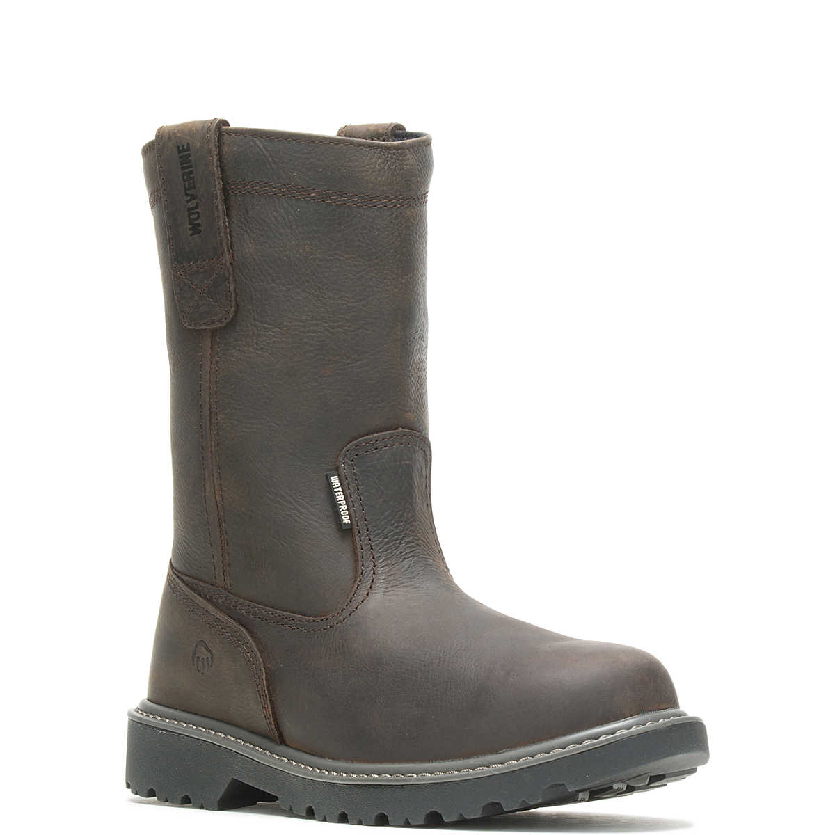 Men's Wolverine Floorhand Waterproof Steel-Toe 10" Wellington