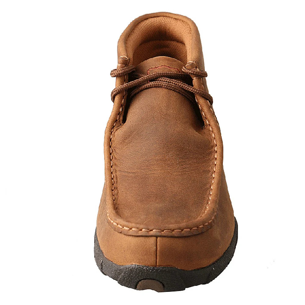 Women's Twisted X Waterproof Driving Moc - Distressed Saddle