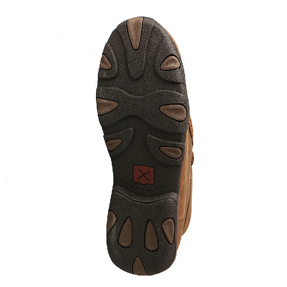 Women's Twisted X Waterproof Driving Moc - Distressed Saddle