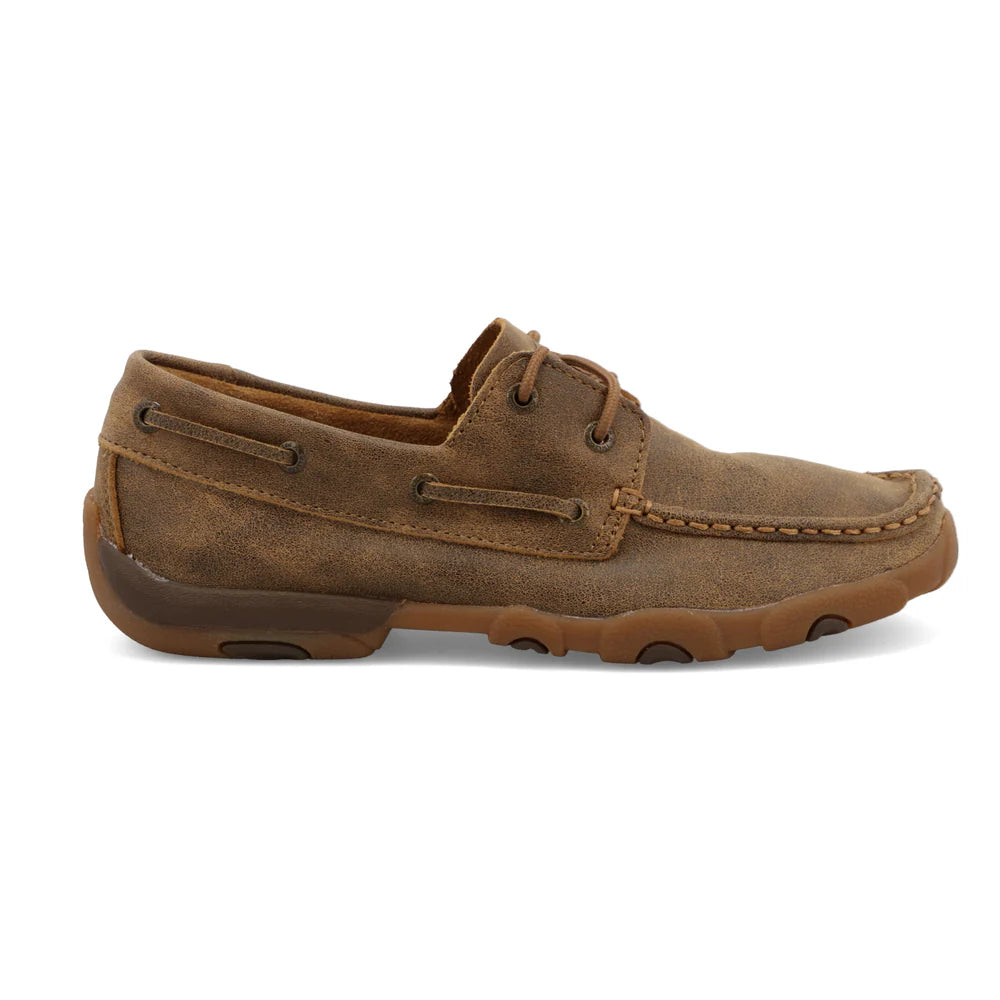 Twisted X Women's Casual Boat Shoe Driving Moc