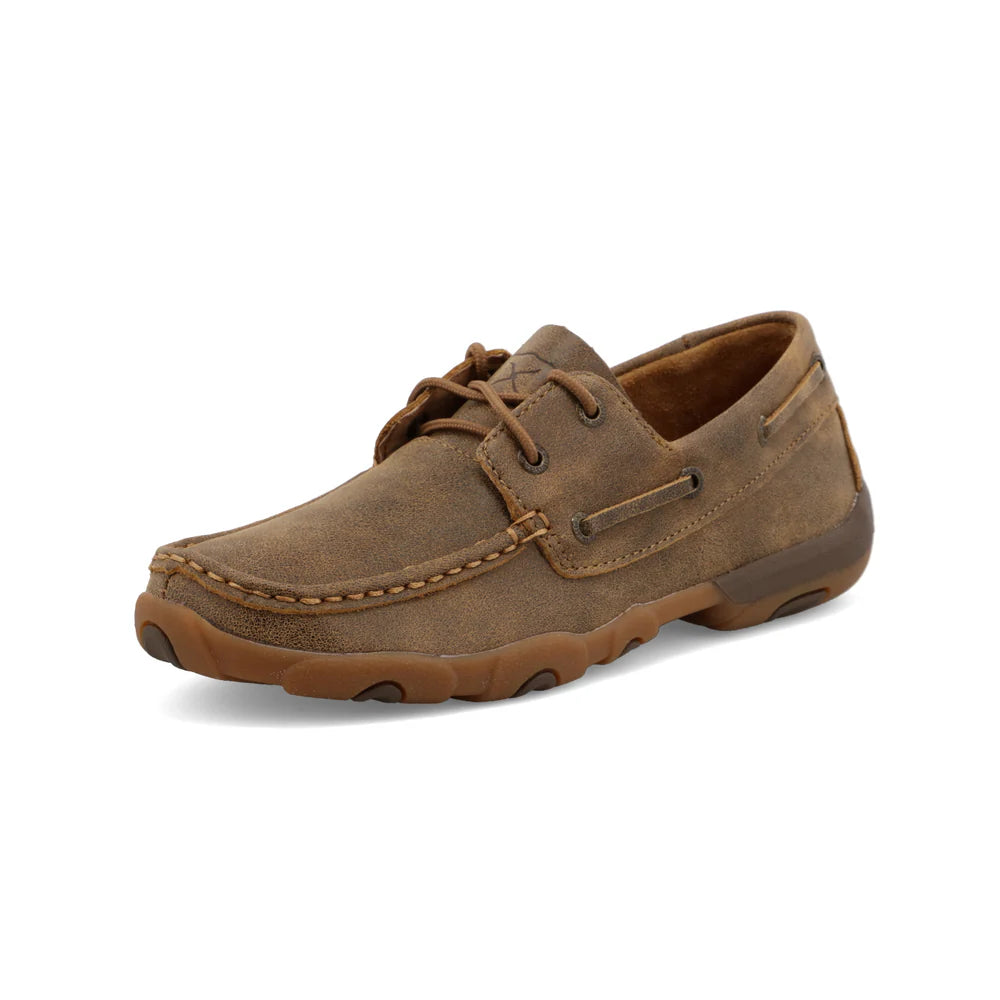 Twisted X Women's Casual Boat Shoe Driving Moc