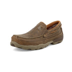 Twisted X Men’s Work Slip-On Driving Moc with Composite Toe