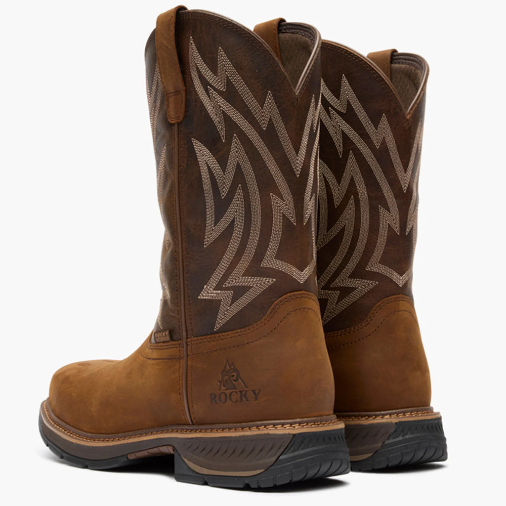 Men's Rocky Ride LTE Carbon Toe Western Boot