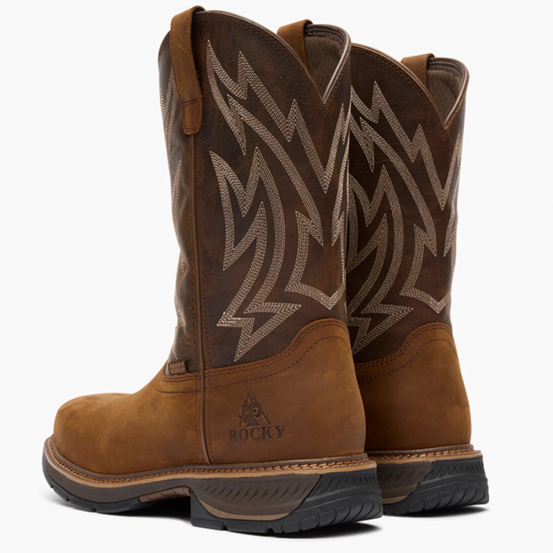 Men's Rocky Ride LTE Carbon Toe Western Boot