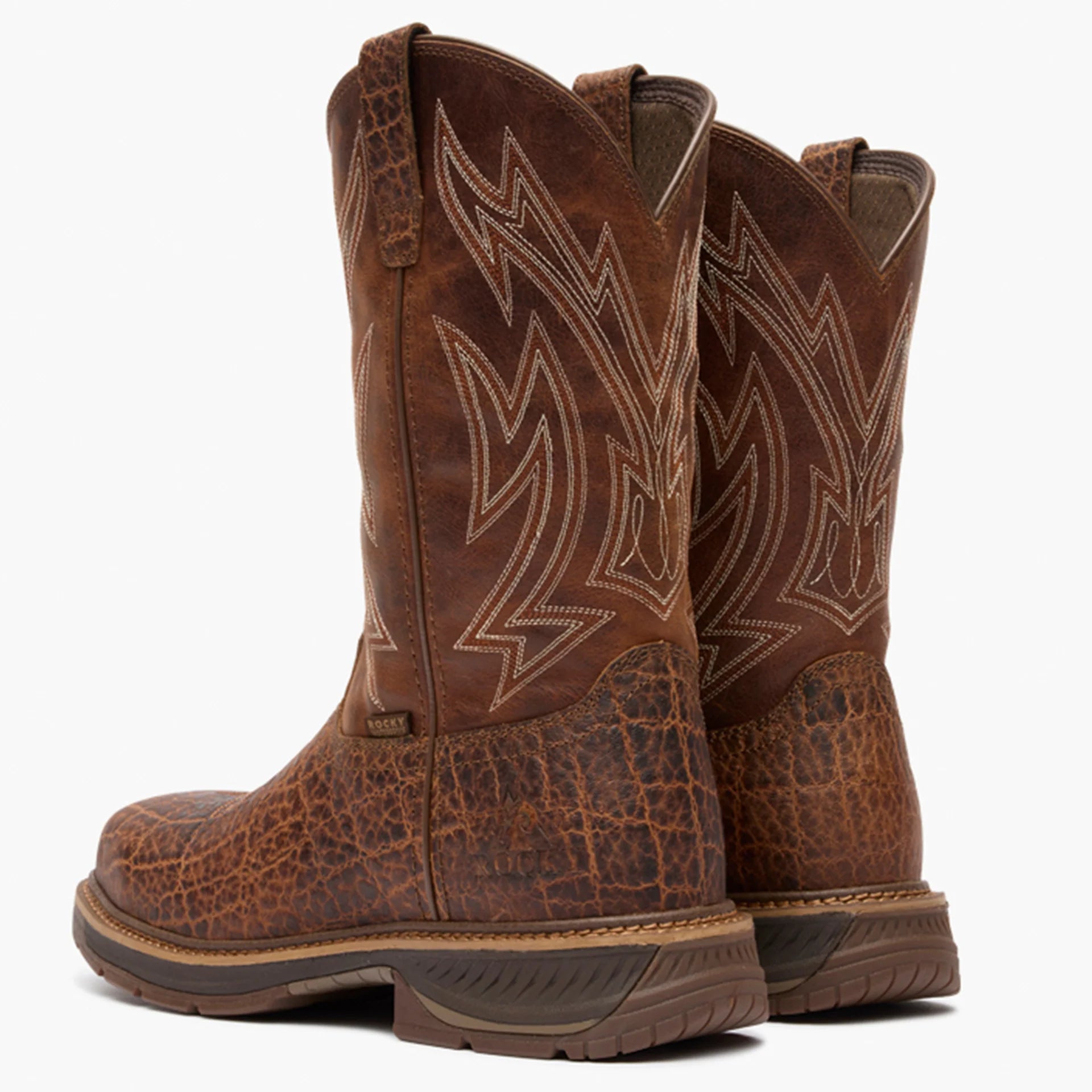 Men's Rocky Ride LTE Carbon Toe Western Boot