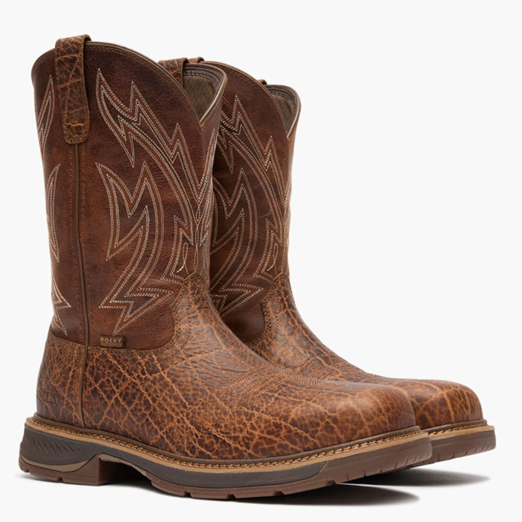 Men's Rocky Ride LTE Carbon Toe Western Boot