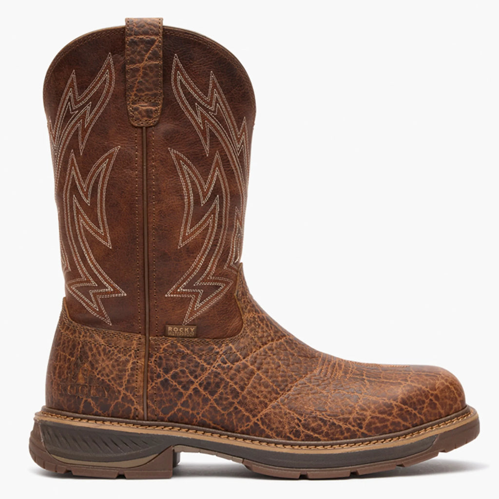 Men's Rocky Ride LTE Carbon Toe Western Boot
