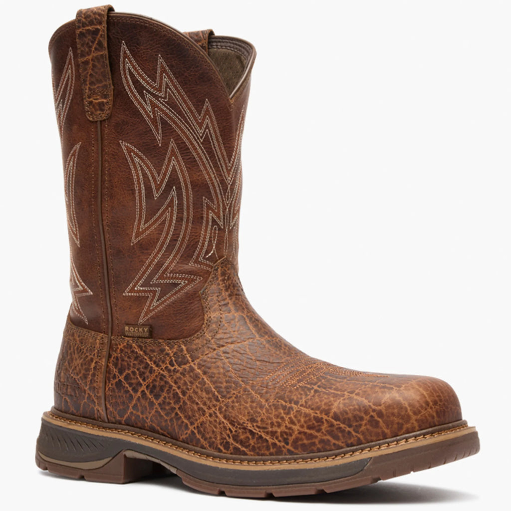 Men's Rocky Ride LTE Carbon Toe Western Boot