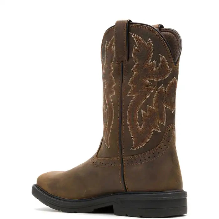 Men's Wolverine Rancher Level Steel-Toe Pull-On Work Wellington